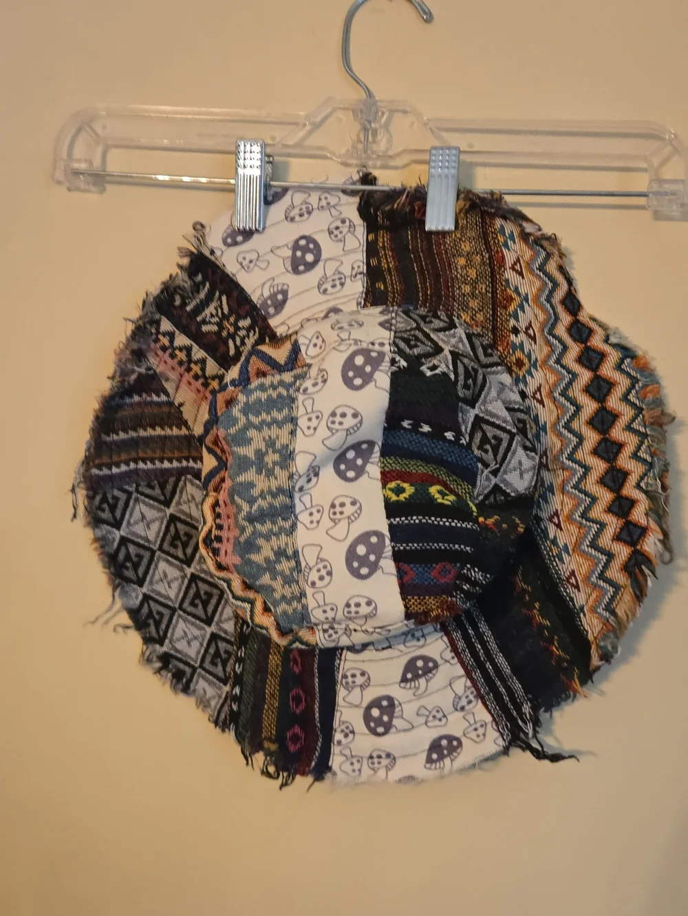 Patchwork Festival Boho Bucket Hat UNISEX